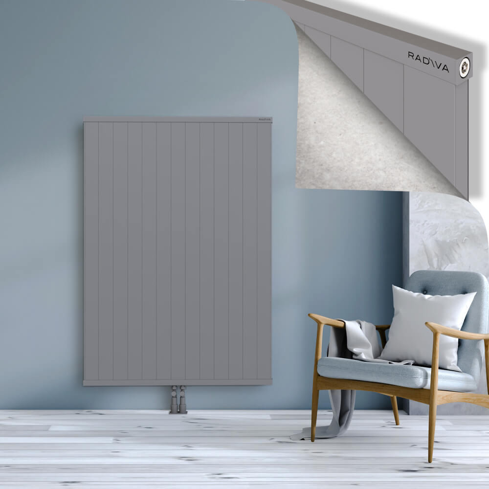 Rio Dekoratif Alüminyum Radyatör 1500x1304 Gri - 2