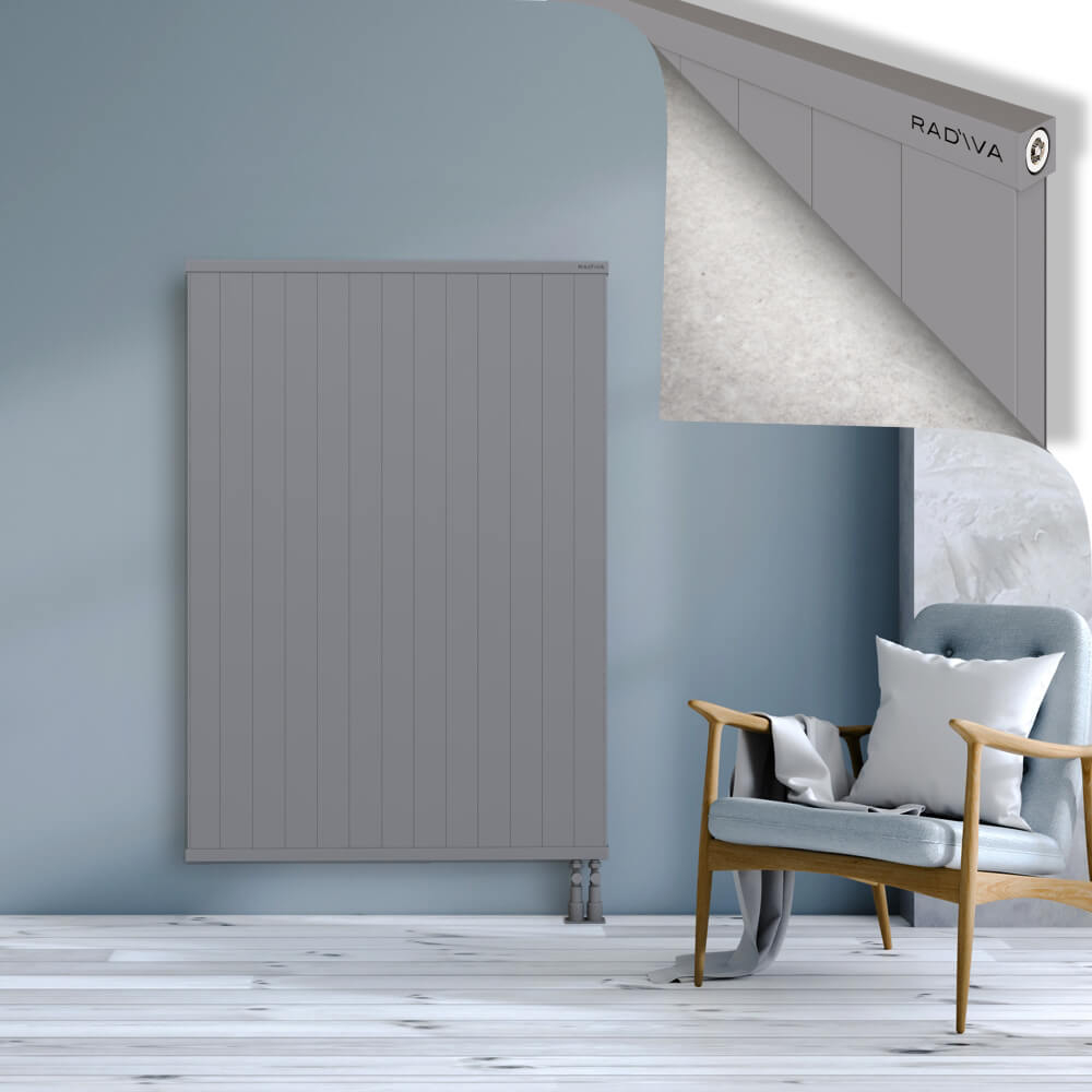 Rio Dekoratif Alüminyum Radyatör 1500x1304 Gri - 3