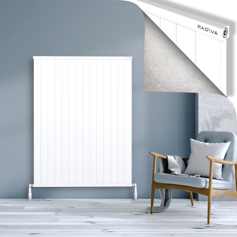 Rio Dekoratif Alüminyum Radyatör 1500x1404 Beyaz