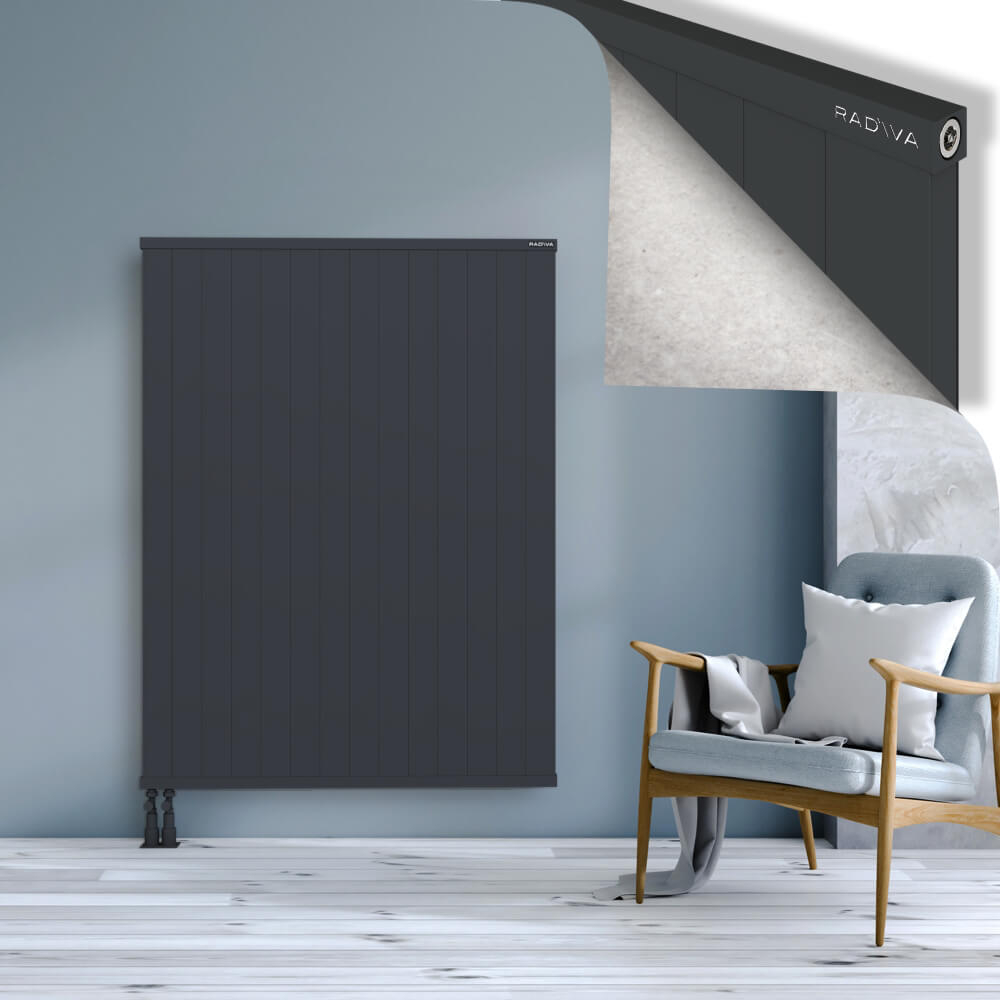 Rio Dekoratif Alüminyum Radyatör 1500x1404 Koyu Antrasit - 4