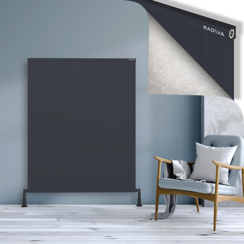 Rio Dekoratif Alüminyum Radyatör 1500x1504 Koyu Antrasit