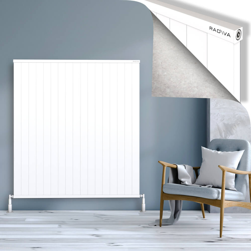 Rio Dekoratif Alüminyum Radyatör 1500x1704 Beyaz