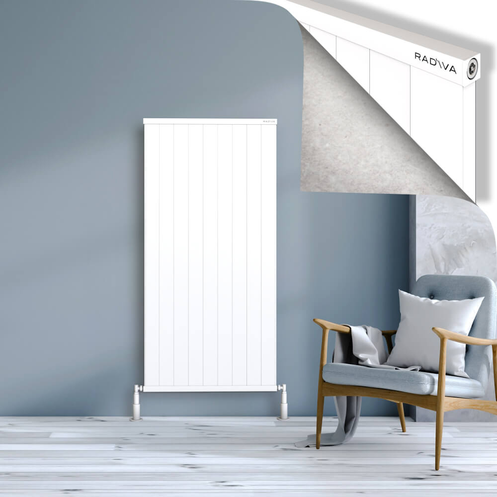 Rio Dekoratif Alüminyum Radyatör 1500x904 Beyaz - 1