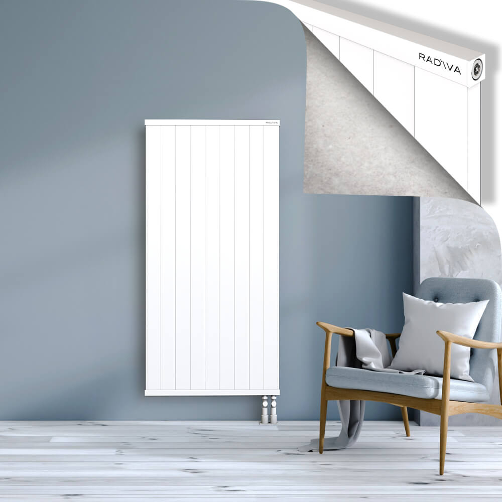 Rio Dekoratif Alüminyum Radyatör 1500x904 Beyaz - 3