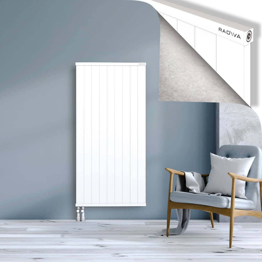 Rio Dekoratif Alüminyum Radyatör 1500x904 Beyaz - 4