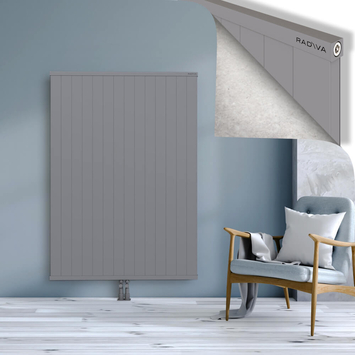 Rio Dekoratif Alüminyum Radyatör 1600x1404 Gri Alt Orta 50mm