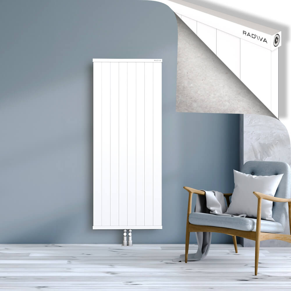 Rio Dekoratif Alüminyum Radyatör 1600x804 Beyaz - 2