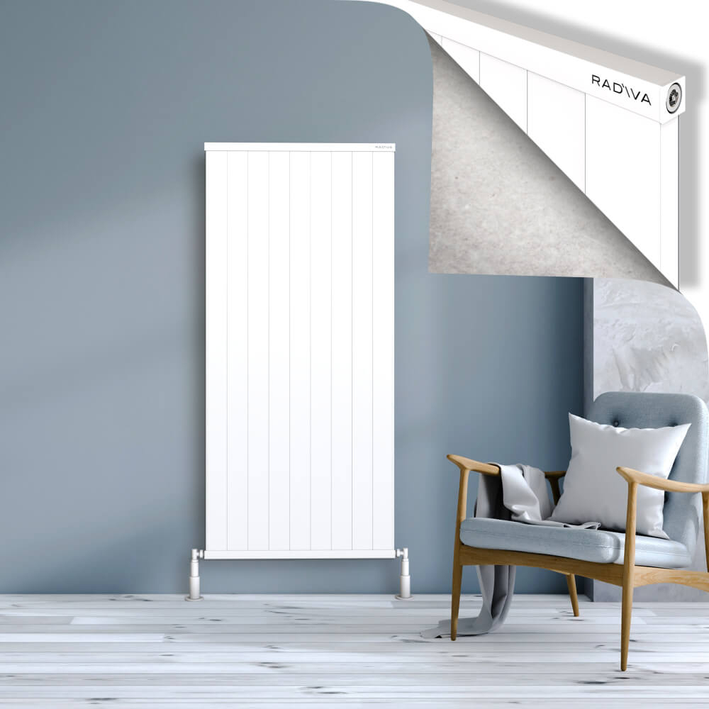 Rio Dekoratif Alüminyum Radyatör 1600x904 Beyaz - 1