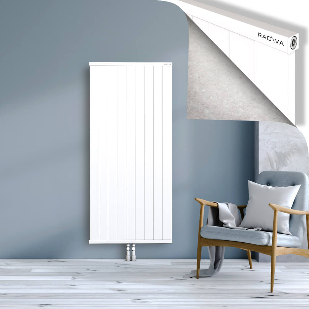 Rio Dekoratif Alüminyum Radyatör 1600x904 Beyaz - 2