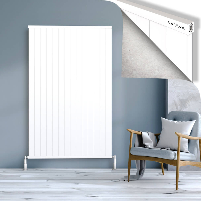 Rio Dekoratif Alüminyum Radyatör 1800x1404 Beyaz 