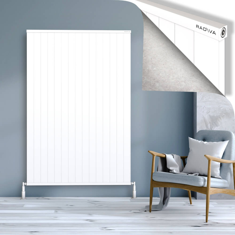 Rio Dekoratif Alüminyum Radyatör 1800x1504 Beyaz