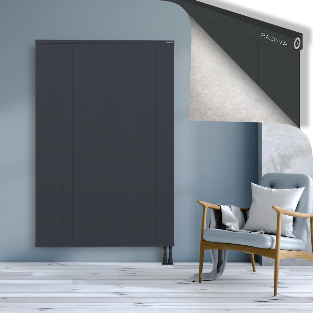 Rio Dekoratif Alüminyum Radyatör 1800x1504 Koyu Antrasit - 3