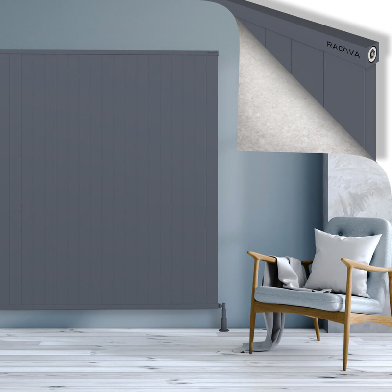 Rio Dekoratif Alüminyum Radyatör 1800x3004 Antrasit 