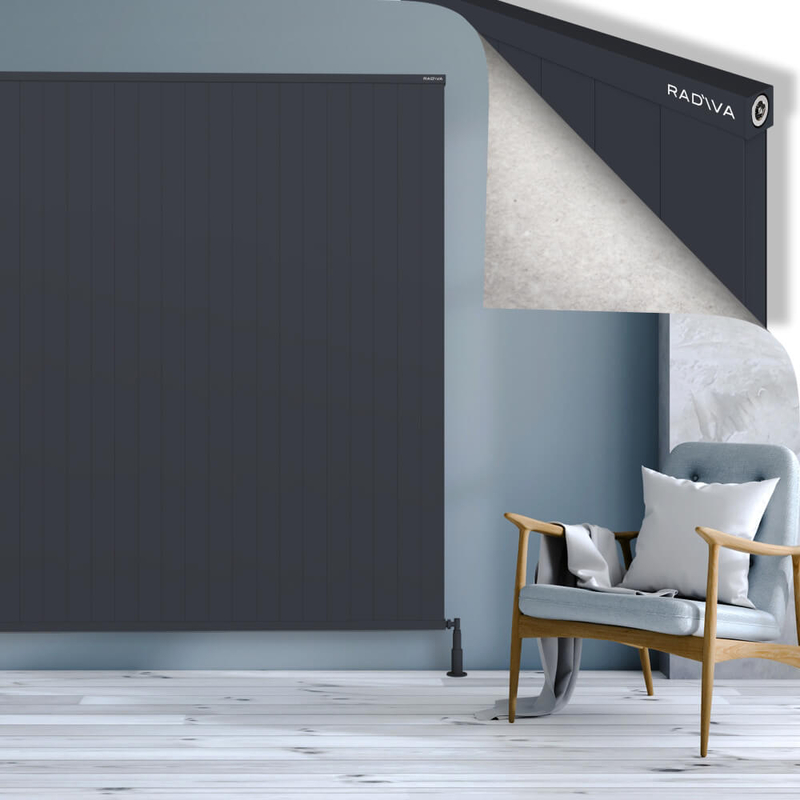 Rio Dekoratif Alüminyum Radyatör 1900x2304 Koyu Antrasit