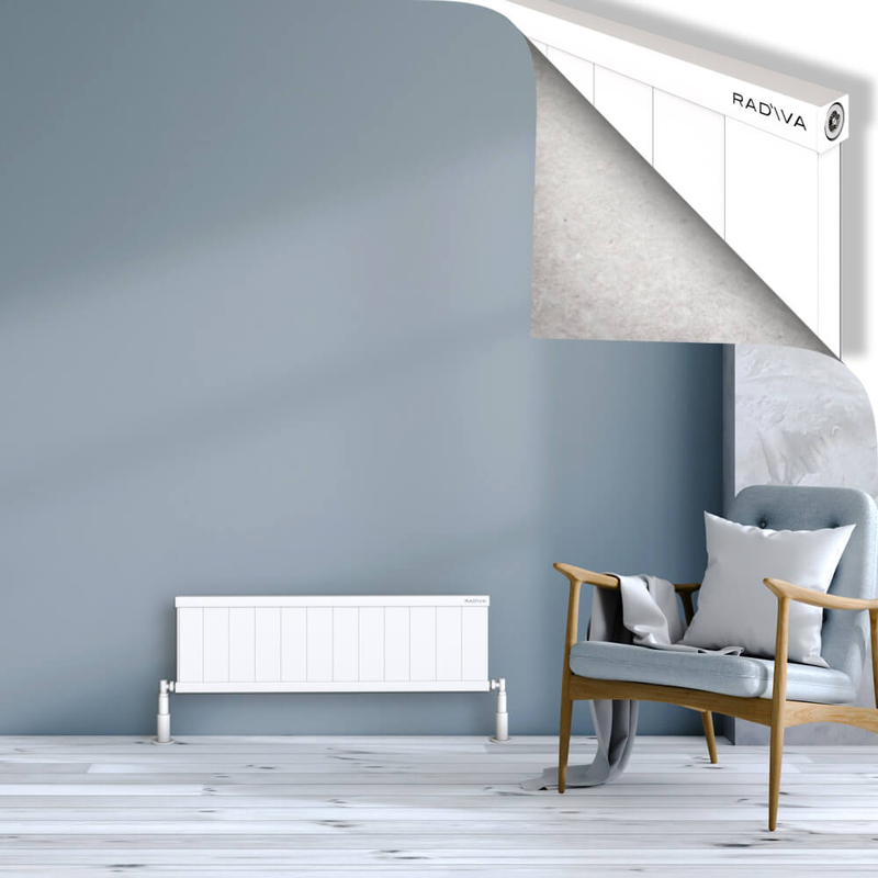 Rio Dekoratif Alüminyum Radyatör 300x1204 Beyaz 