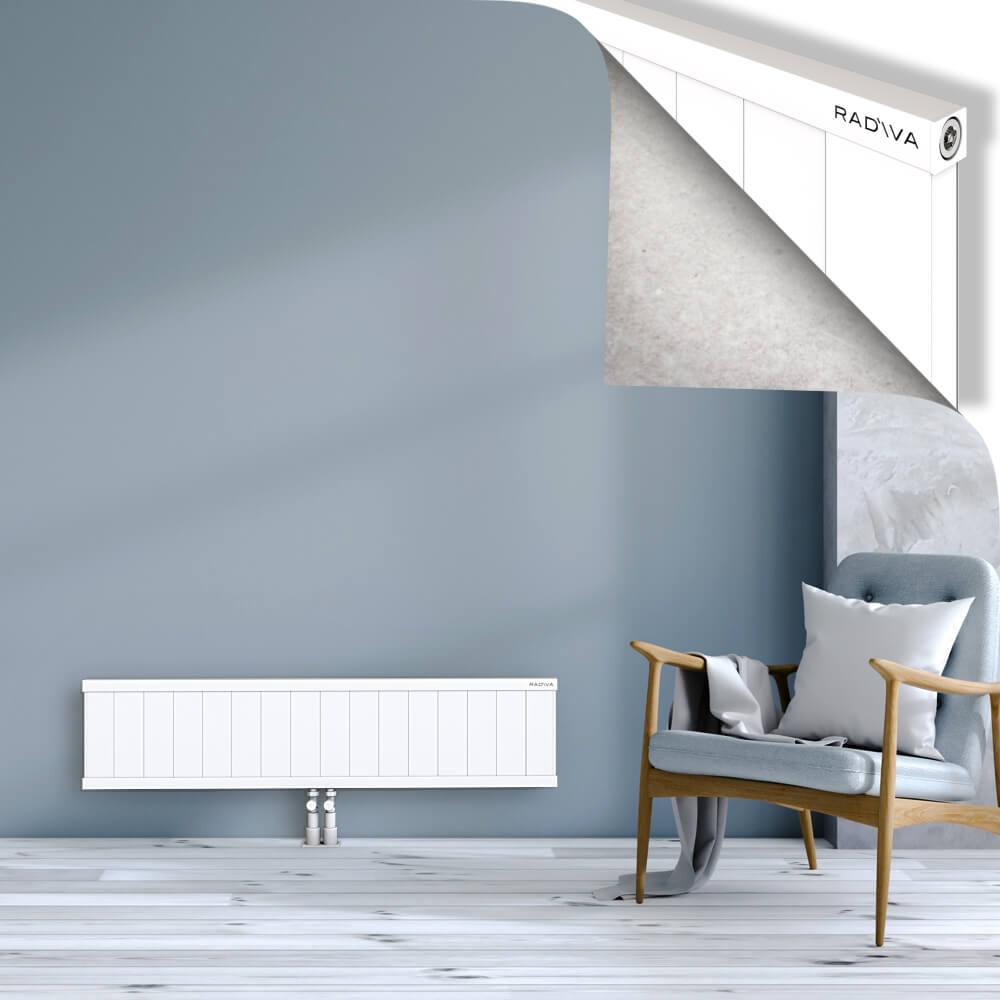 Rio Dekoratif Alüminyum Radyatör 300x1604 Beyaz - 2