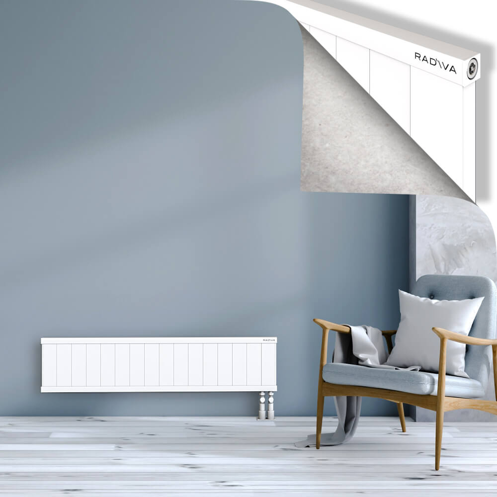 Rio Dekoratif Alüminyum Radyatör 300x1604 Beyaz - 3