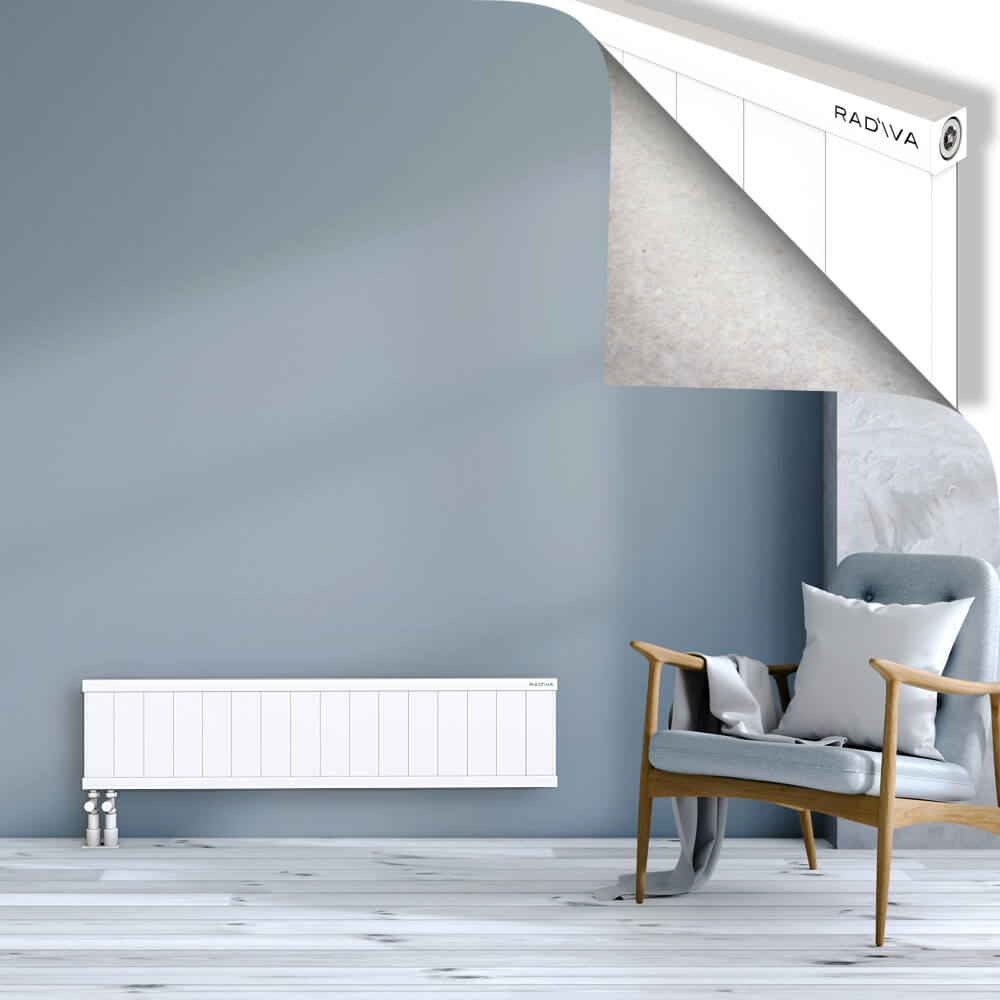 Rio Dekoratif Alüminyum Radyatör 300x1604 Beyaz - 4
