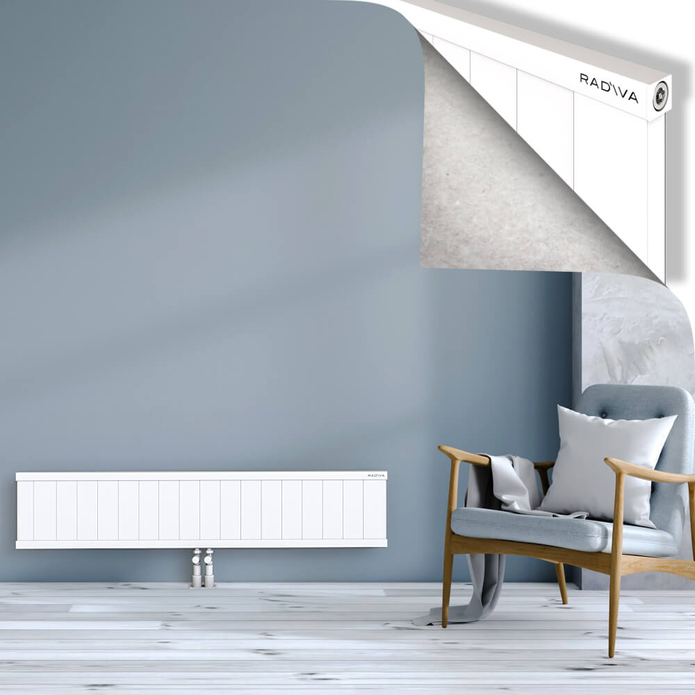 Rio Dekoratif Alüminyum Radyatör 300x1804 Beyaz - 2