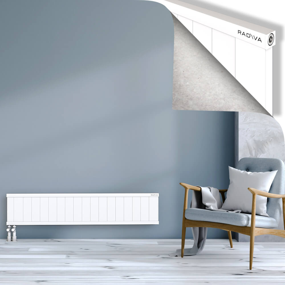 Rio Dekoratif Alüminyum Radyatör 300x1804 Beyaz - 4