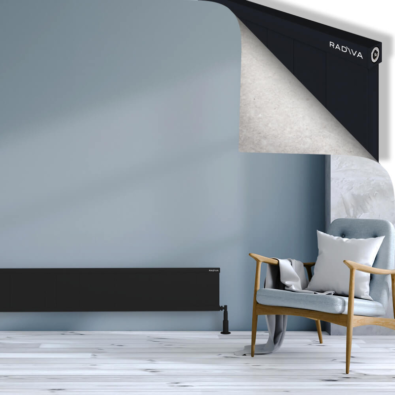Rio Dekoratif Alüminyum Radyatör 300x3004 Siyah 