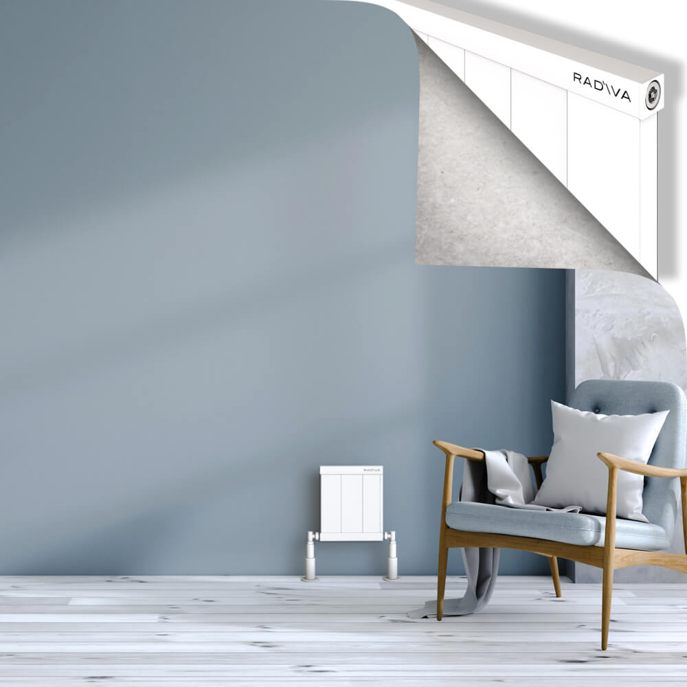 Rio Dekoratif Alüminyum Radyatör 300x304 Beyaz - 1