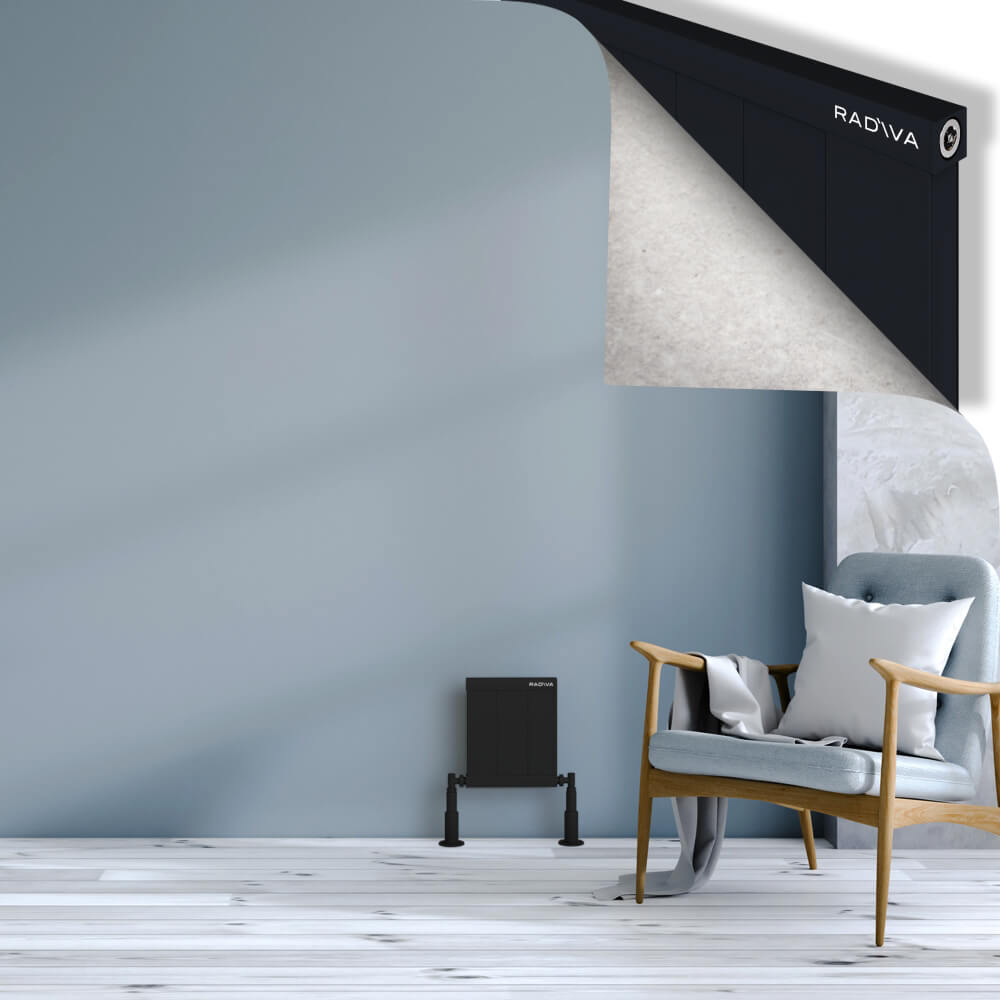 Rio Dekoratif Alüminyum Radyatör 300x304 Siyah - 1