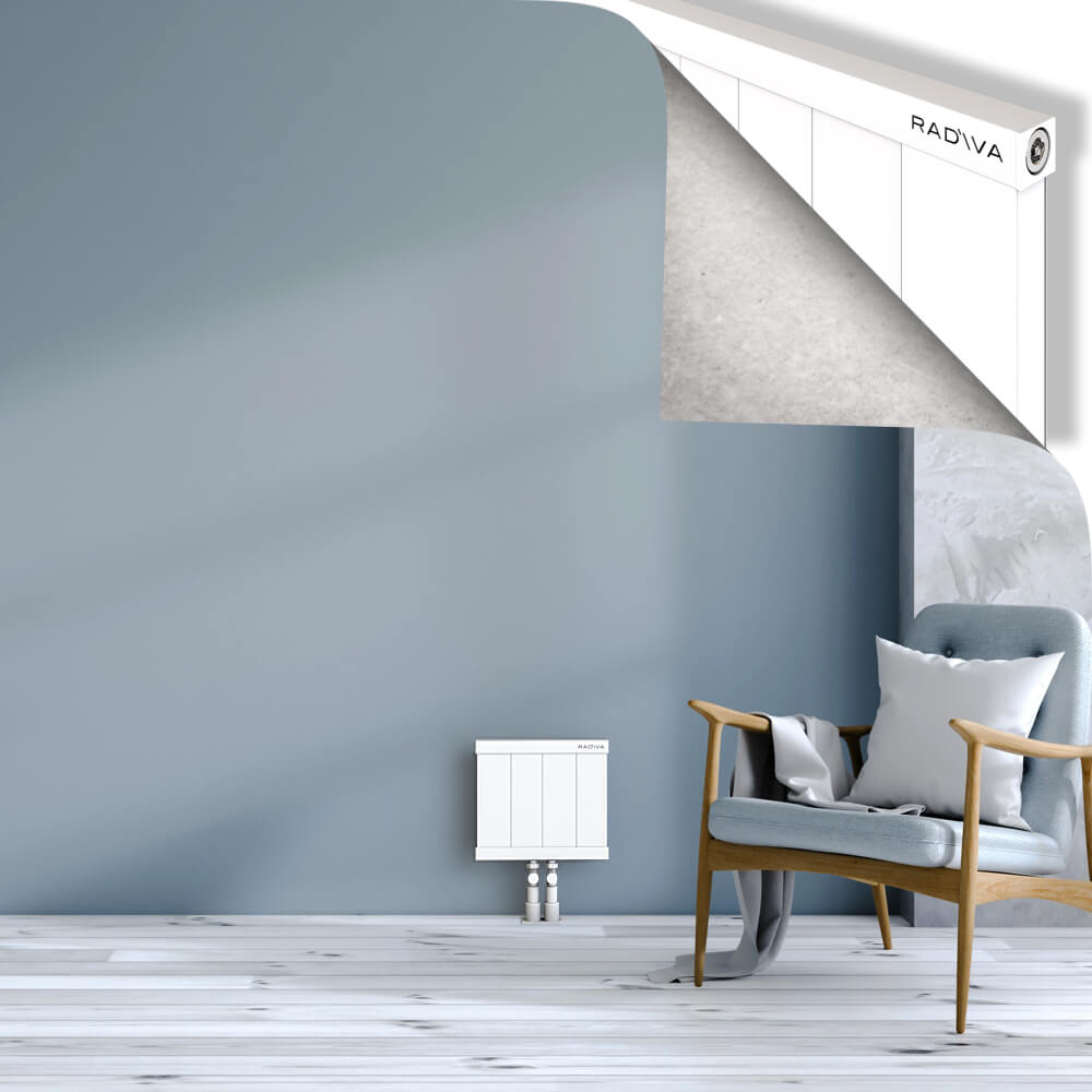 Rio Dekoratif Alüminyum Radyatör 300x404 Beyaz - 2
