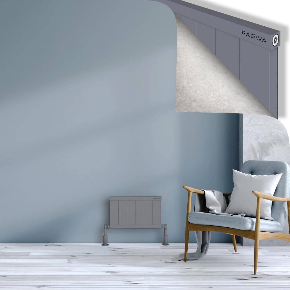 Rio Dekoratif Alüminyum Radyatör 300x604 Gri - 1
