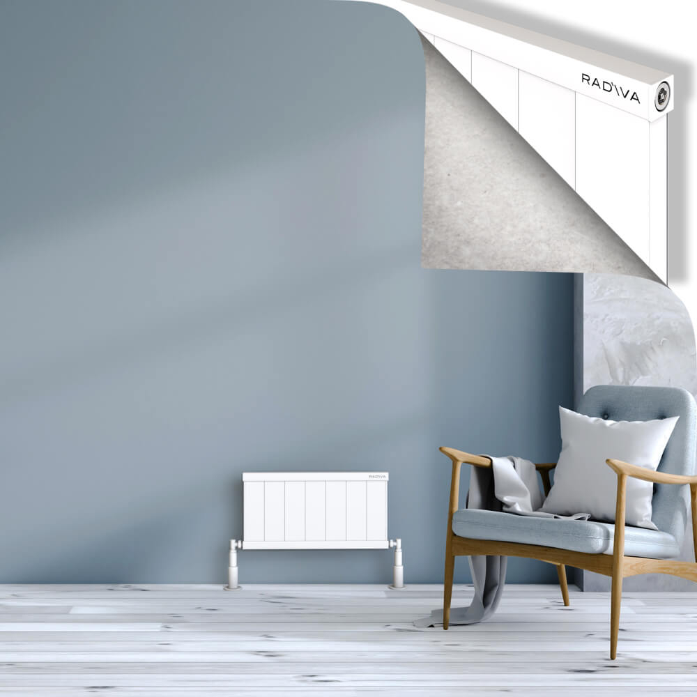 Rio Dekoratif Alüminyum Radyatör 300x704 Beyaz - 1
