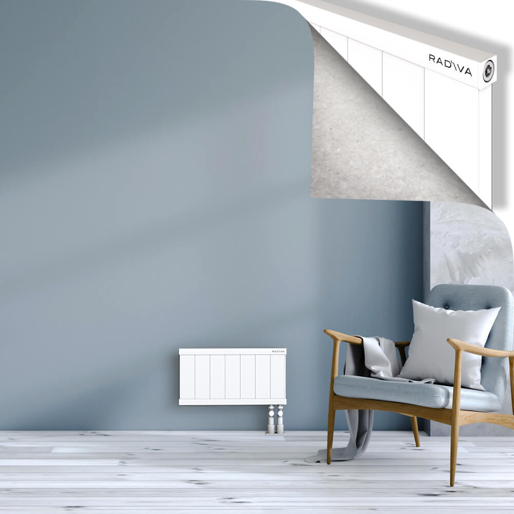 Rio Dekoratif Alüminyum Radyatör 300x704 Beyaz - 3