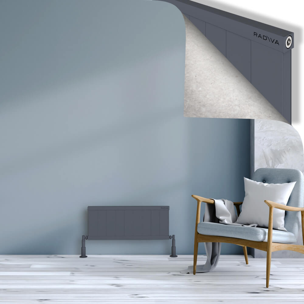 Rio Dekoratif Alüminyum Radyatör 300x904 Antrasit - 1