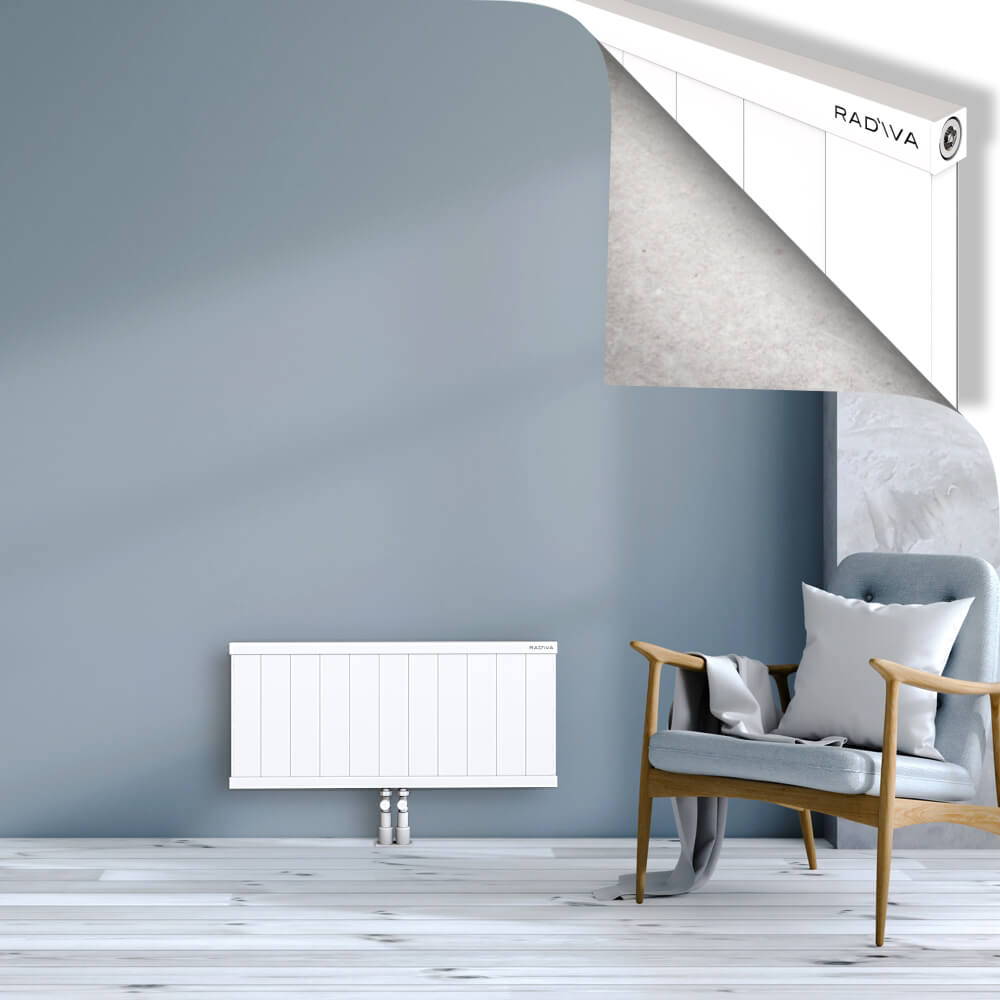 Rio Dekoratif Alüminyum Radyatör 400x1104 Beyaz - 2