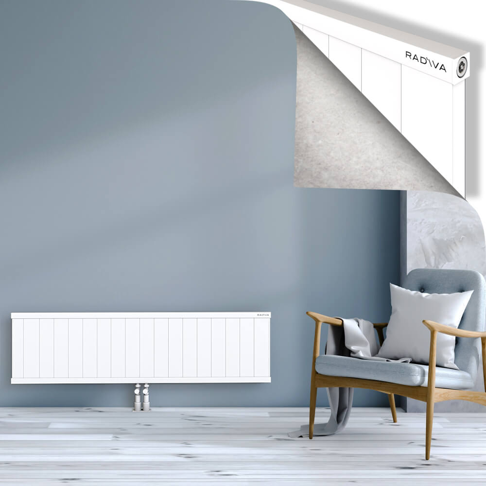 Rio Dekoratif Alüminyum Radyatör 400x1804 Beyaz - 2