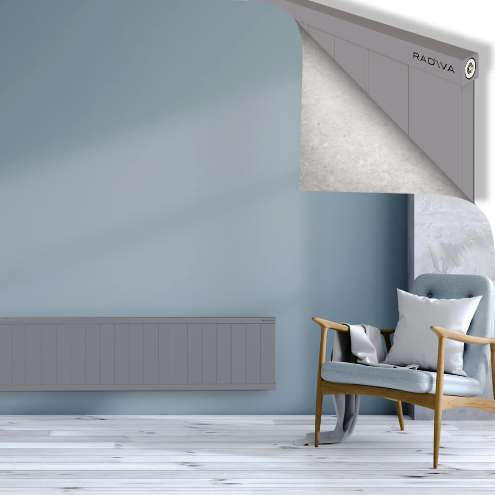 Rio Dekoratif Alüminyum Radyatör 400x2804 Gri - 4