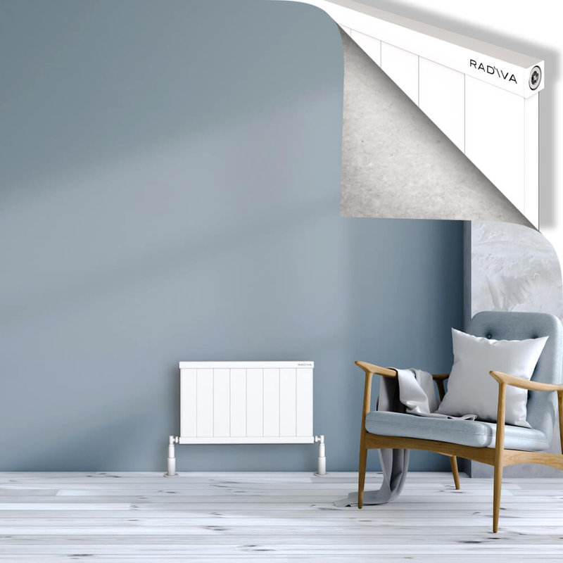 Rio Dekoratif Alüminyum Radyatör 400x804 Beyaz