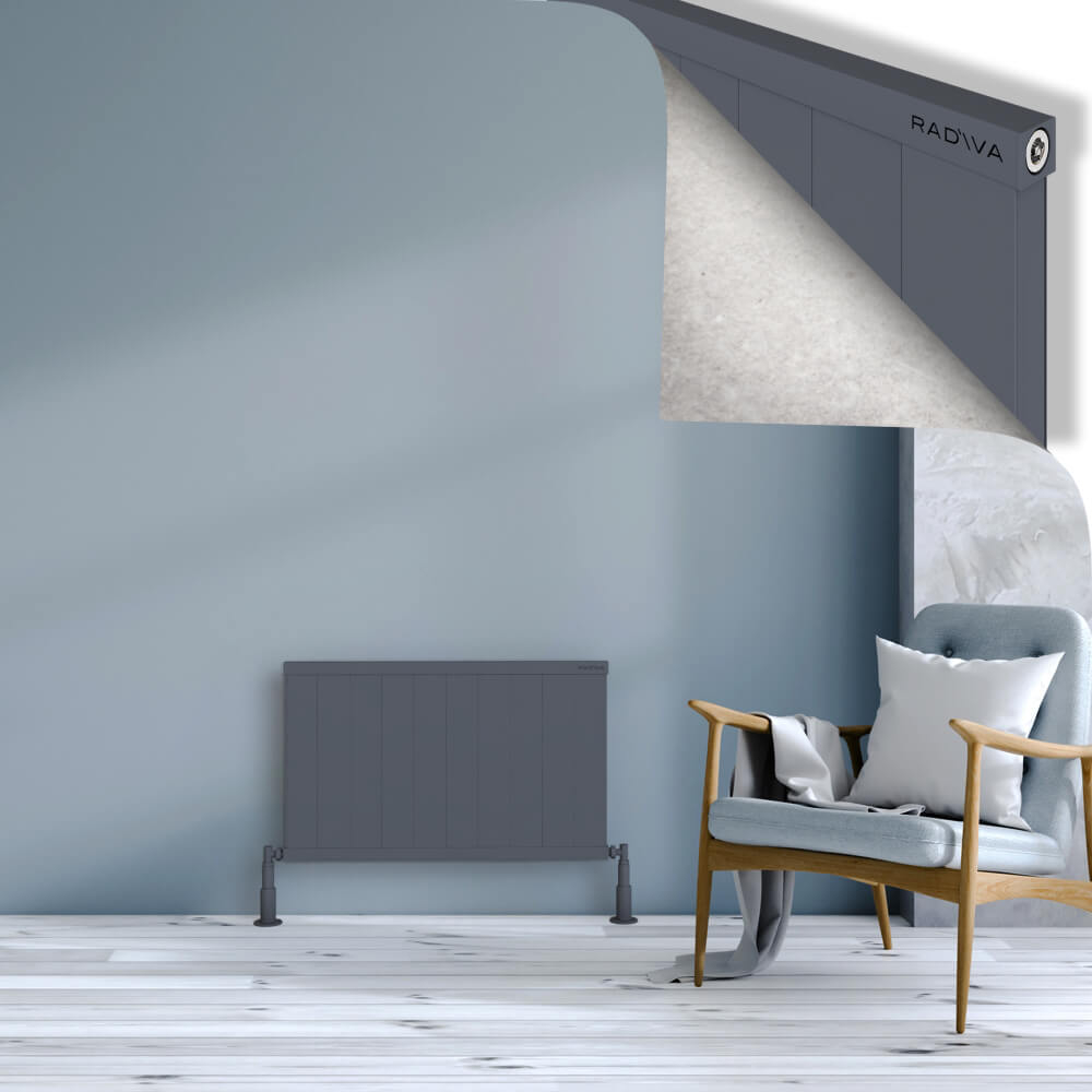 Rio Dekoratif Alüminyum Radyatör 500x1004 Antrasit - 1