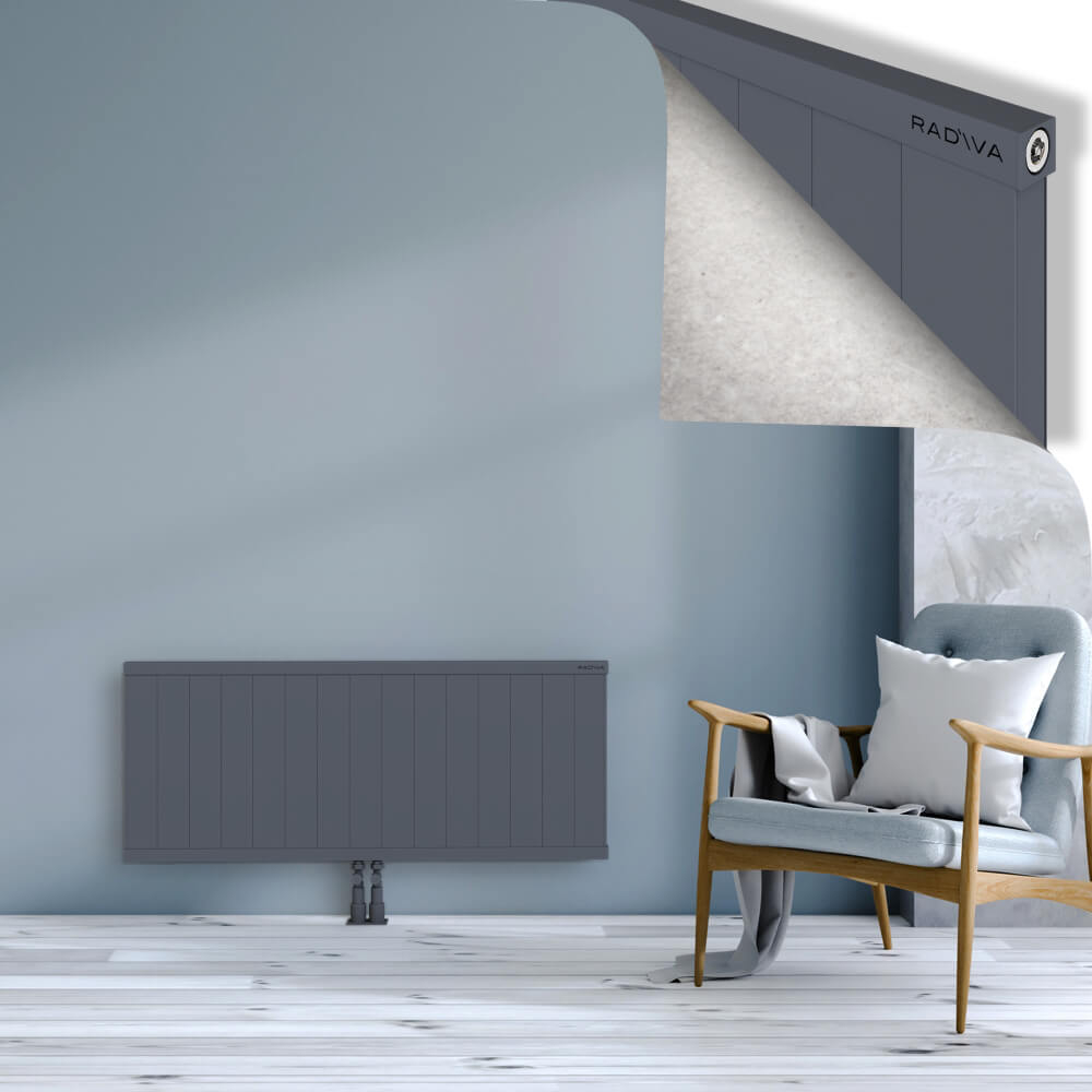 Rio Dekoratif Alüminyum Radyatör 500x1504 Antrasit - 2