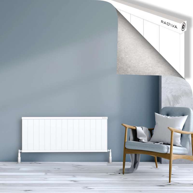 Rio Dekoratif Alüminyum Radyatör 500x1504 Beyaz 