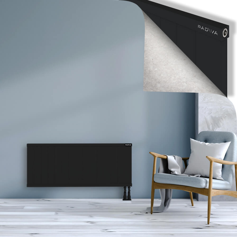 Rio Dekoratif Alüminyum Radyatör 500x1504 Siyah - 3