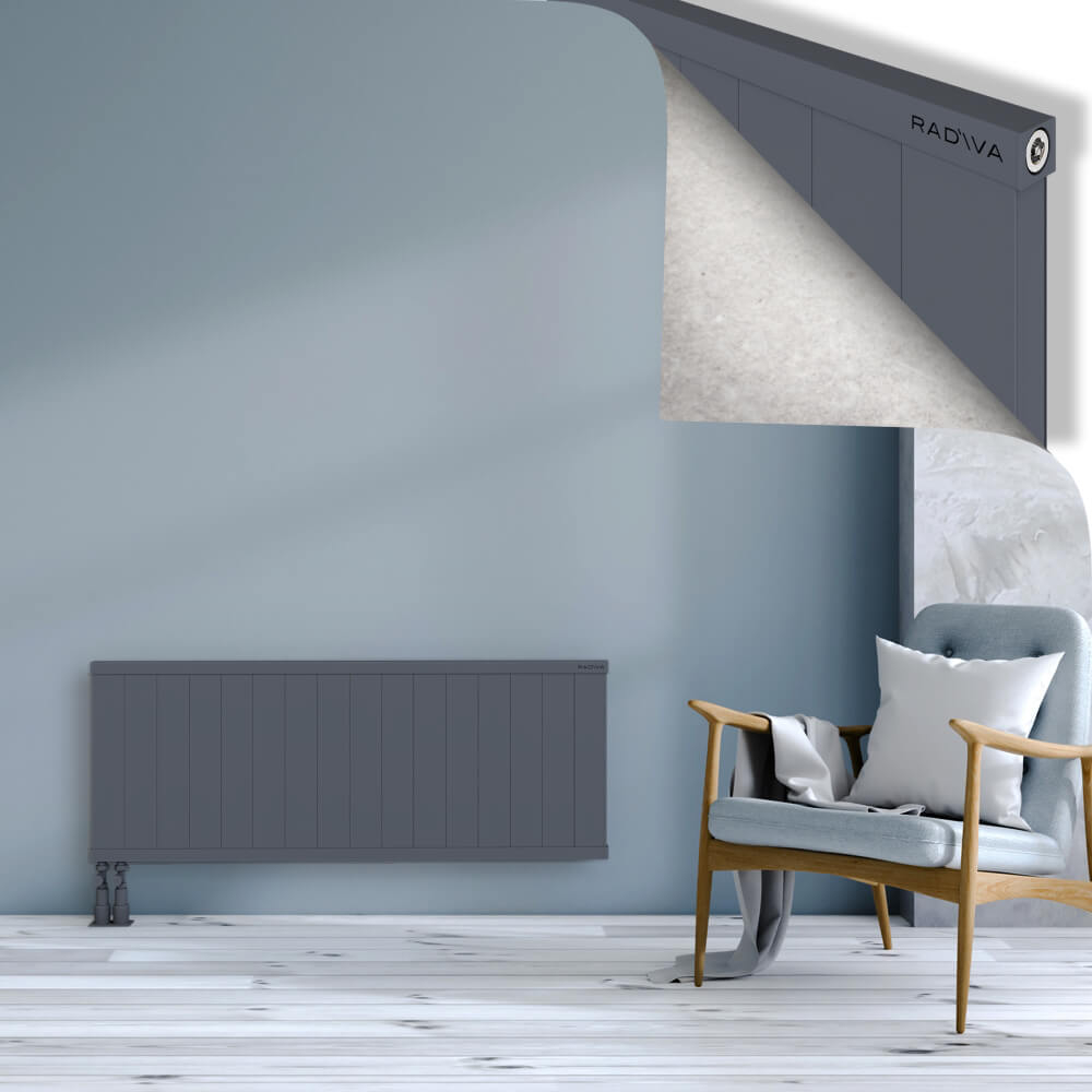 Rio Dekoratif Alüminyum Radyatör 500x1604 Antrasit - 4
