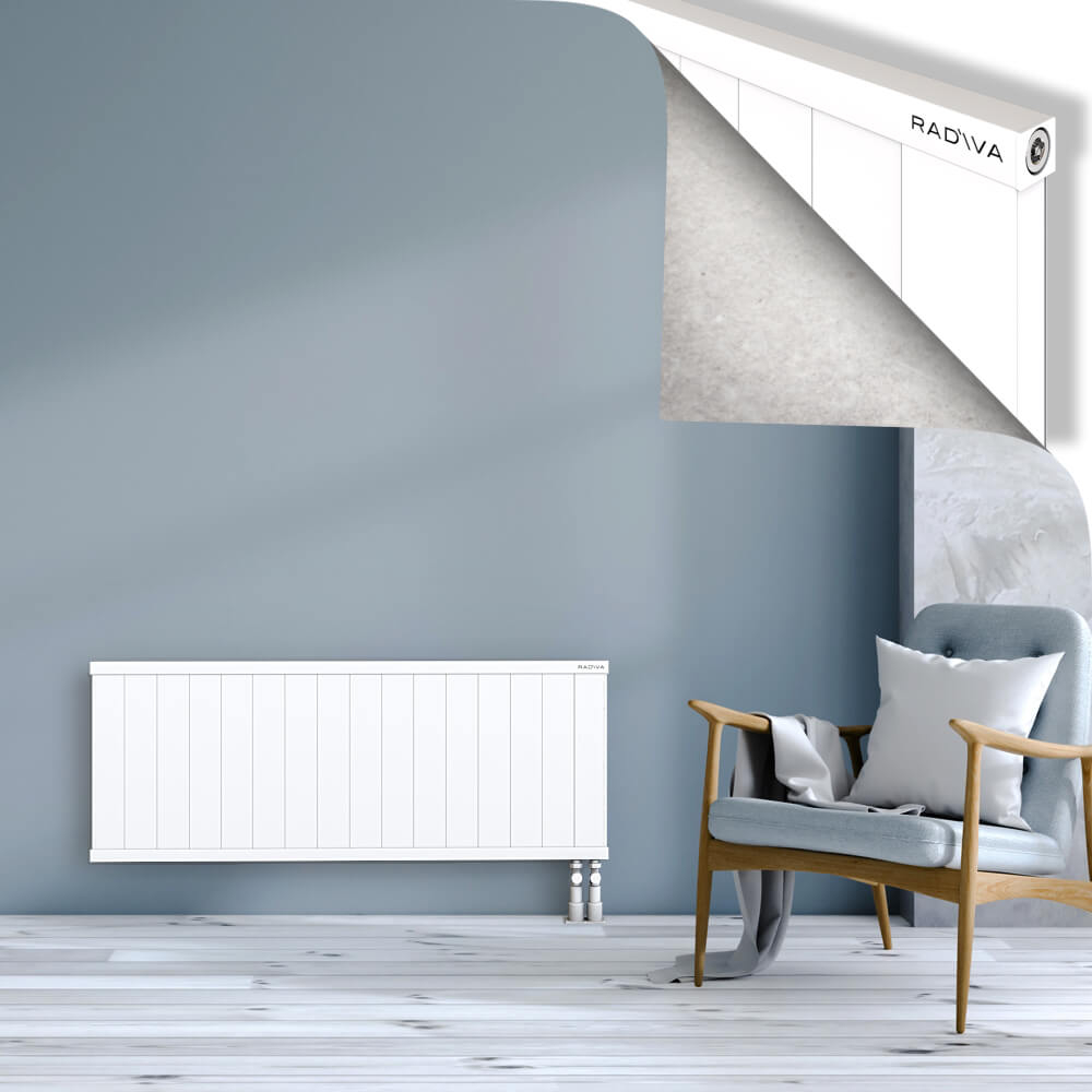 Rio Dekoratif Alüminyum Radyatör 500x1604 Beyaz - 3
