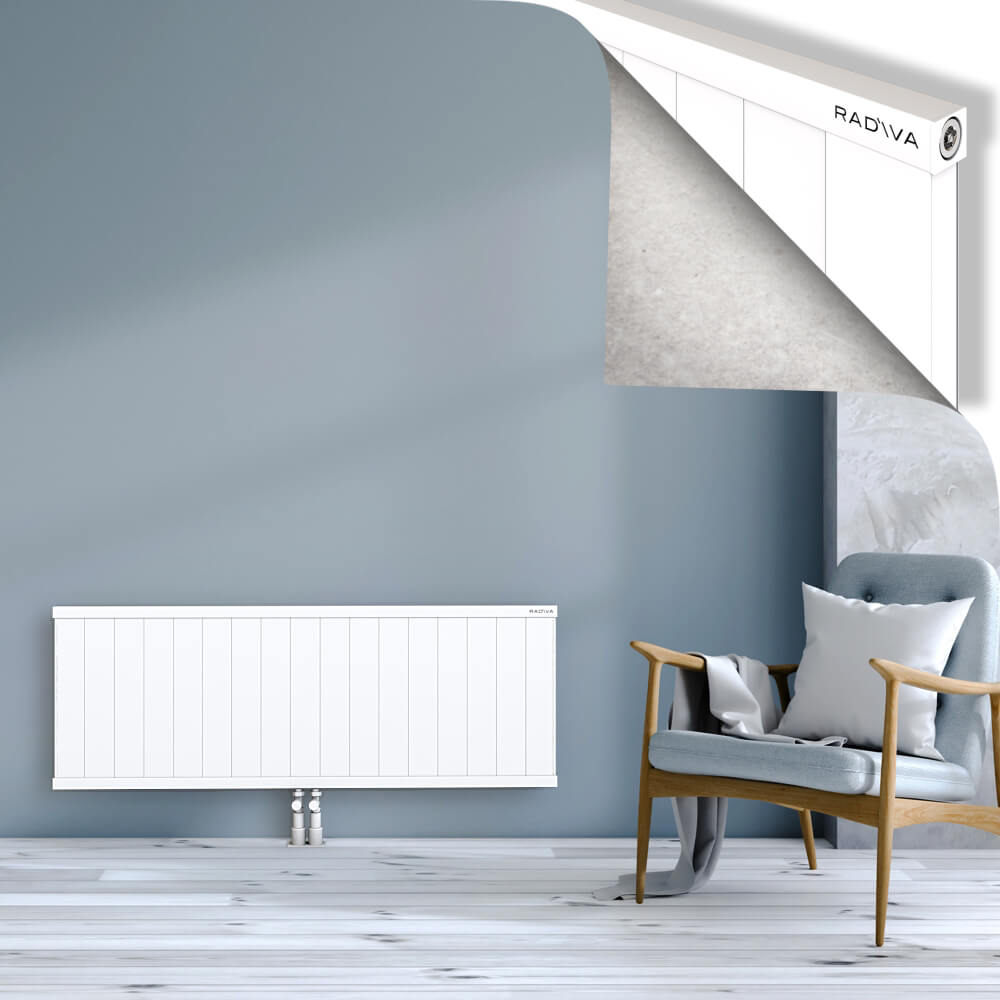 Rio Dekoratif Alüminyum Radyatör 500x1704 Beyaz - 2