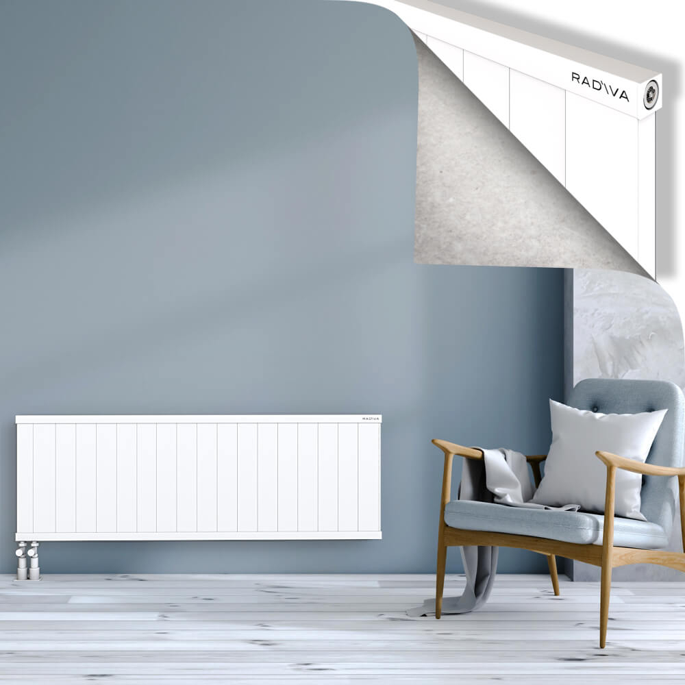 Rio Dekoratif Alüminyum Radyatör 500x1804 Beyaz - 4