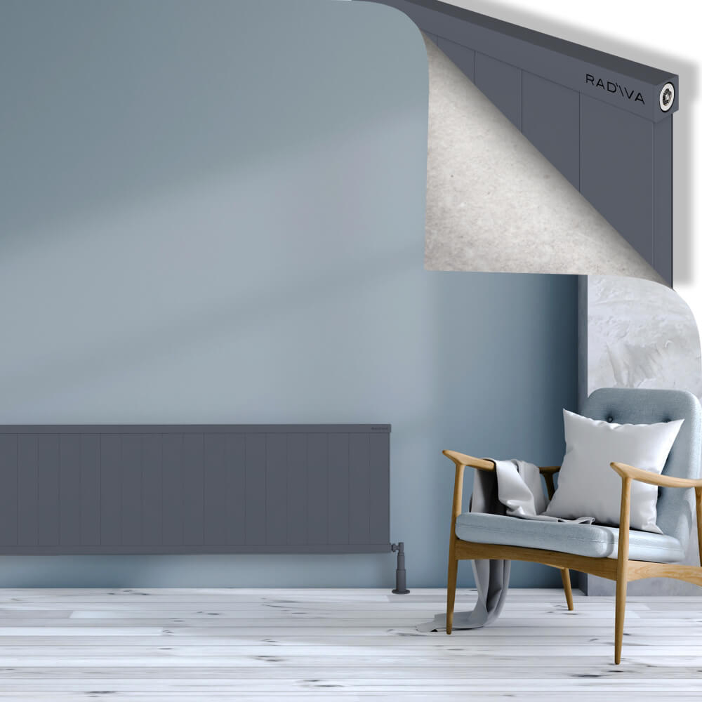 Rio Dekoratif Alüminyum Radyatör 500x2304 Antrasit - 1