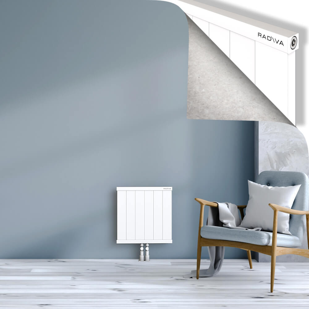 Rio Dekoratif Alüminyum Radyatör 500x604 Beyaz - 2