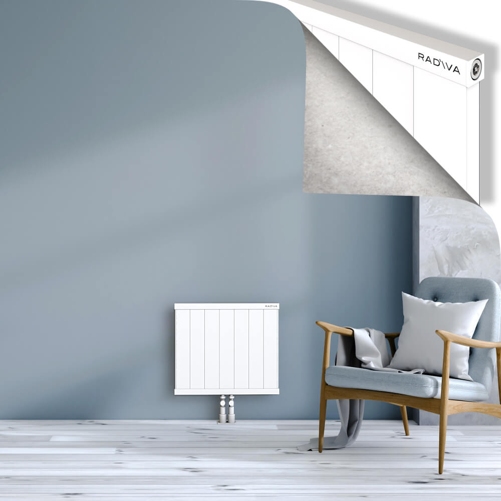 Rio Dekoratif Alüminyum Radyatör 500x704 Beyaz - 2