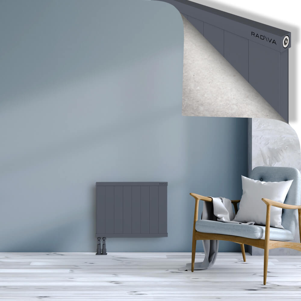 Rio Dekoratif Alüminyum Radyatör 500x804 Antrasit - 4