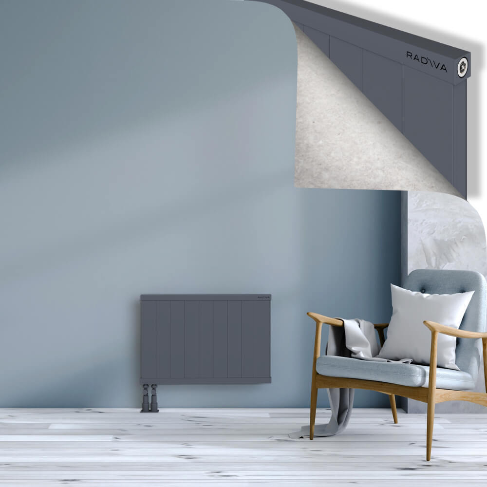 Rio Dekoratif Alüminyum Radyatör 500x904 Antrasit - 4