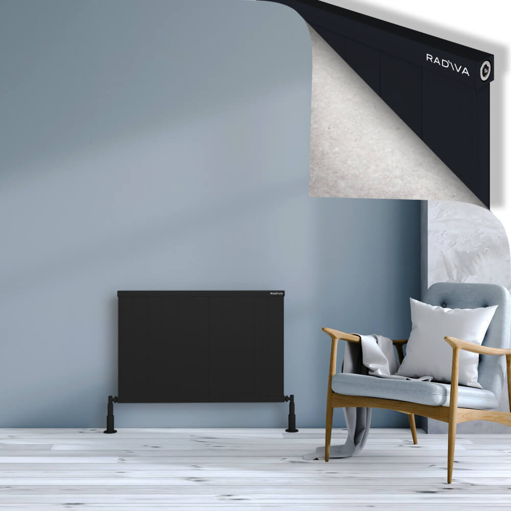 Rio Dekoratif Alüminyum Radyatör 600x1104 Siyah - 1